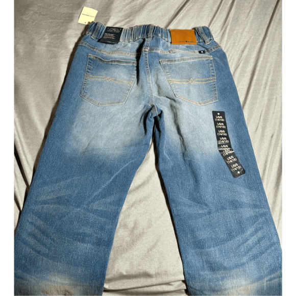 NWT Lucky Brand Eastvale Girl’s Pull On Jeans Elastic Waist Sz Lg (14/16) - Picture 8 of 11